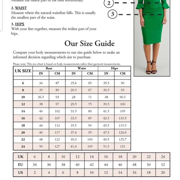 The Pretty Dress Company Kennedy Roll Neck Dress in Red - Picture 5 of 5